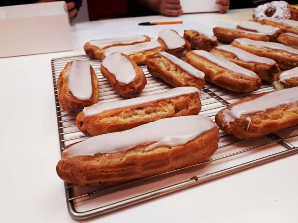 Déroulement d'un atelier pâtisserie Eclairs et Choux chez MYGATÔ
